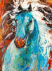 картина масло холст Картина маслом "Портрет коня. Испанский горячий", Родригес Хосе, LegacyArt