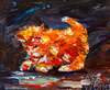 картина масло холст Картина маслом "Рыжий котёнок", Родригес Хосе, LegacyArt