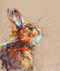картина масло холст Картина маслом "Рыжий заяц", Родригес Хосе, LegacyArt