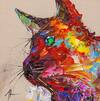 картина масло холст Картина маслом "Сиамская кошка", Родригес Хосе, LegacyArt Артворлд.ру