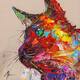картина масло холст Картина маслом "Сиамская кошка", Родригес Хосе, LegacyArt