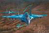 картина масло холст Картина маслом "Самолет МиГ-35. В полёте", Камский Савелий, LegacyArt