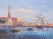 картина масло холст Картина маслом "Сны о Венеции N25", Шарабарин Андрей, LegacyArt