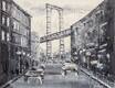 картина масло холст Городской пейзаж маслом "Нью-Йорк. Бруклинский мост.  Монохром", Виверс Кристина, LegacyArt