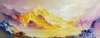 картина масло холст Картина маслом "Горный пейзаж в вечерних тонах", Виверс Кристина, LegacyArt