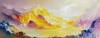 картина масло холст Картина маслом "Горный пейзаж в вечерних тонах", Влодарчик Анджей, LegacyArt Артворлд.ру