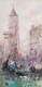 картина масло холст Картина маслом "Венеция. Вид на колокольню Святого Марка", Виверс Кристина, LegacyArt