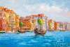 картина масло холст Картина маслом "Прогулка по венецианским каналам", Влодарчик Анджей, LegacyArt