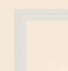 картина масло холст Багет белый профиль "коробочка", высота 4.4 см, Родригес Хосе, LegacyArt