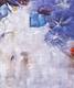 картина масло холст Абстракция маслом "Крокусы на снегу", Дюпре Брайн, LegacyArt