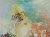 картина масло холст Картина в технике эбру "Гармония элементов", Дюпре Брайн, LegacyArt Артворлд.ру