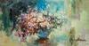 картина масло холст Натюрморт маслом "Букет в стиле импрессионизм" N3, Родригес Хосе, LegacyArt Артворлд.ру