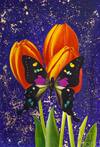 картина масло холст Картина маслом "Эти прекрасные бабочки N2", Камский Савелий, LegacyArt Артворлд.ру
