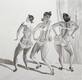 картина масло холст Копия картины А. А. Дейнеки "Эстрадный танец. Бурлеск", художник Савелий Камский, Репродукции картин