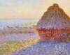 картина масло холст Копия картины Клода Моне "Стог сена в Живерни. Восход", художник С. Камский, Моне Клод