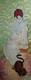 картина масло холст Копия картины Пьера Боннара "Сидящая женщина с кошкой", художник С. Камский, Репродукции картин