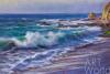 картина масло холст Морской пейзаж «Прибрежные волны», Виверс Кристина, LegacyArt Артворлд.ру