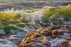 картина масло холст Морской пейзаж маслом "В море пенном...", Лагно Дарья, LegacyArt