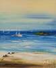 картина масло холст Морской пейзаж маслом "Южный берег N2", Картины в интерьер, LegacyArt