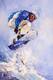 картина масло холст Картина маслом "Сноубордист. Жажда скорости N2", Родригес Хосе, LegacyArt