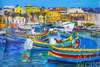 картина масло холст Средиземноморский пейзаж маслом "Испанские каникулы", Родригес Хосе, LegacyArt