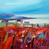 картина масло холст Средиземноморский пейзаж маслом "В полях N5", Родригес Хосе, LegacyArt