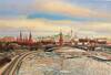 картина масло холст Картина маслом "И тают льды на Москве-реке", Родригес Хосе, LegacyArt Артворлд.ру