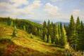 картина масло холст Пейзаж маслом "За долами, за горами…", Картины в интерьер, LegacyArt