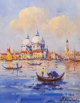 Картина маслом "Сны о Венеции N1" Артворлд.ру