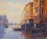 картина масло холст Картина маслом "Сны о Венеции N42", Шарабарин Андрей, LegacyArt