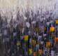 картина масло холст Абстракция маслом "Фонари под дождем", Виверс Кристина, LegacyArt